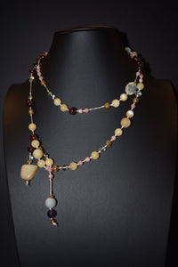 Stones & Strings -Passionate Lover Necklace