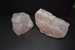 Bringing Nature Inside -Raw Stone - Rose Quartz