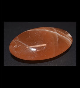 The Sophia Series -Palm Stone -Honey Calcite