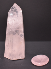 Load image into Gallery viewer, The Sophia Series- Worry Stone -Rose Quartz
