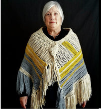 Load image into Gallery viewer, Mabel&#39;s Modern Crochet- Beach Walker Wrap-Warm
