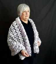 Load image into Gallery viewer, Mabel&#39;s Modern Crochet- Lillac Open Wrap
